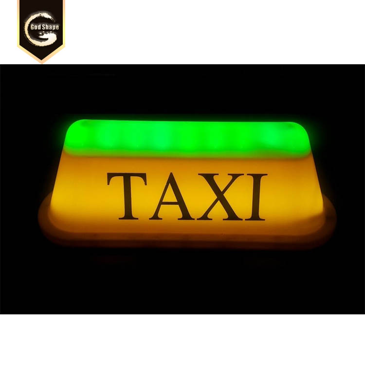 Waterproof Magnetic Taxi top  Light Cab Advertising Sign Car Light  Sign taxi top led display led light box