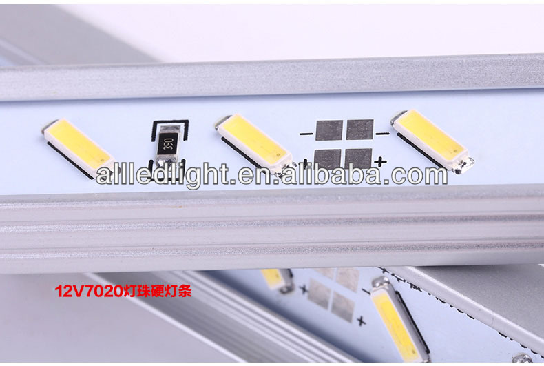 7020 smd led !!! led rigid strip bar light made in china