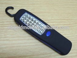 Multi-functional rechargeable rotating bright led blue point work light