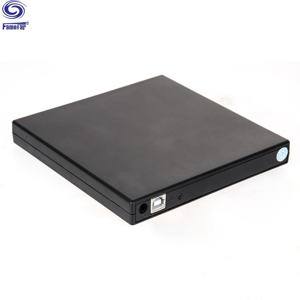 Factory Selling External USB External 2.0 CD DVD Writer DVD Burner Optical Drive Ready To Ship