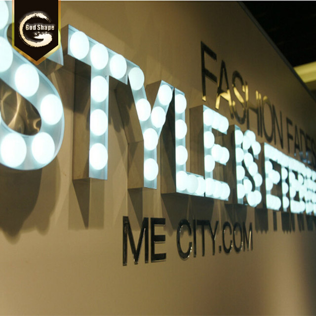 Custom Made Hotel Door Room Letters Signs LED 3d Laser Cut Raised Channel Letters Sign