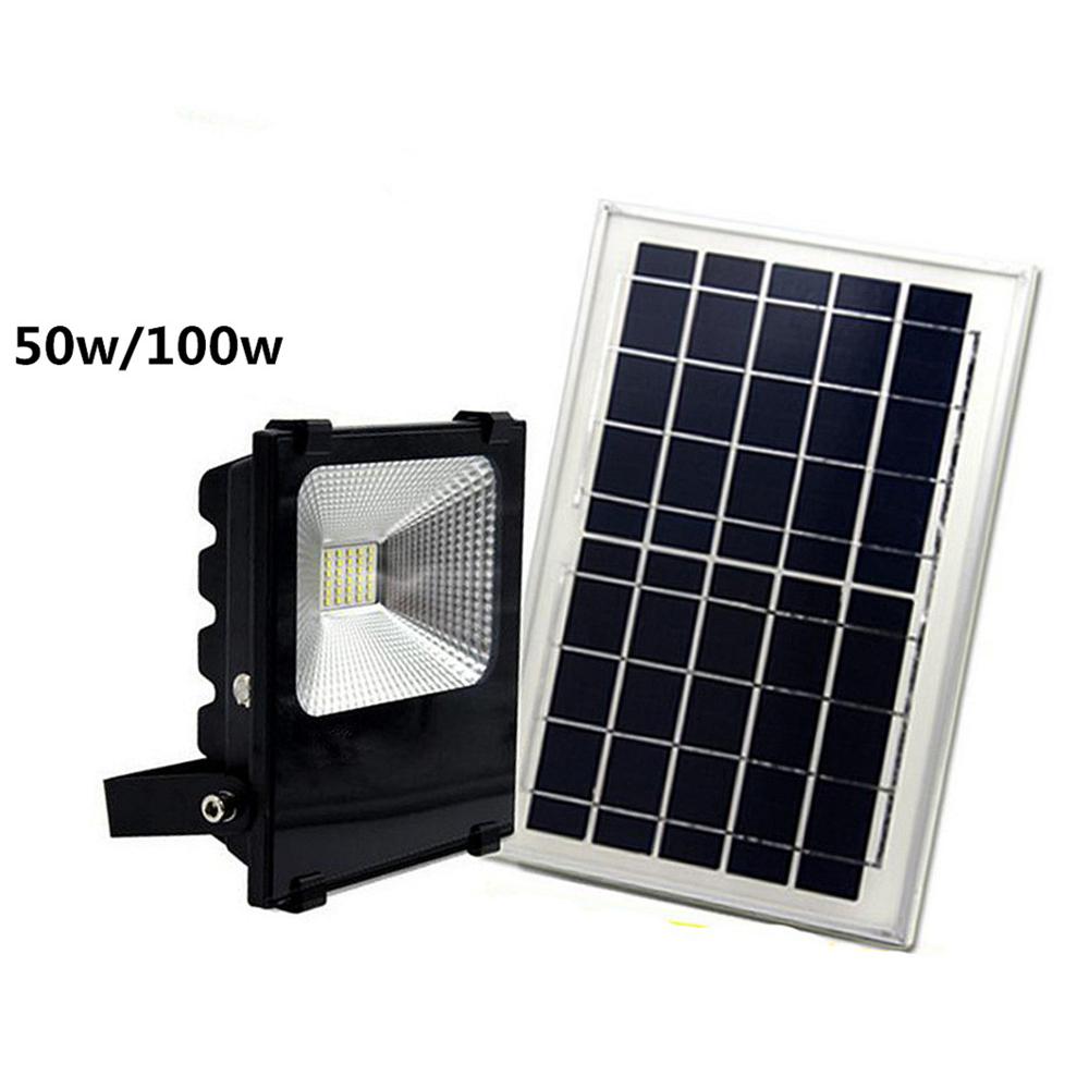 20w 30w Factory Price Remote Control Solar LED Floodlight IP65