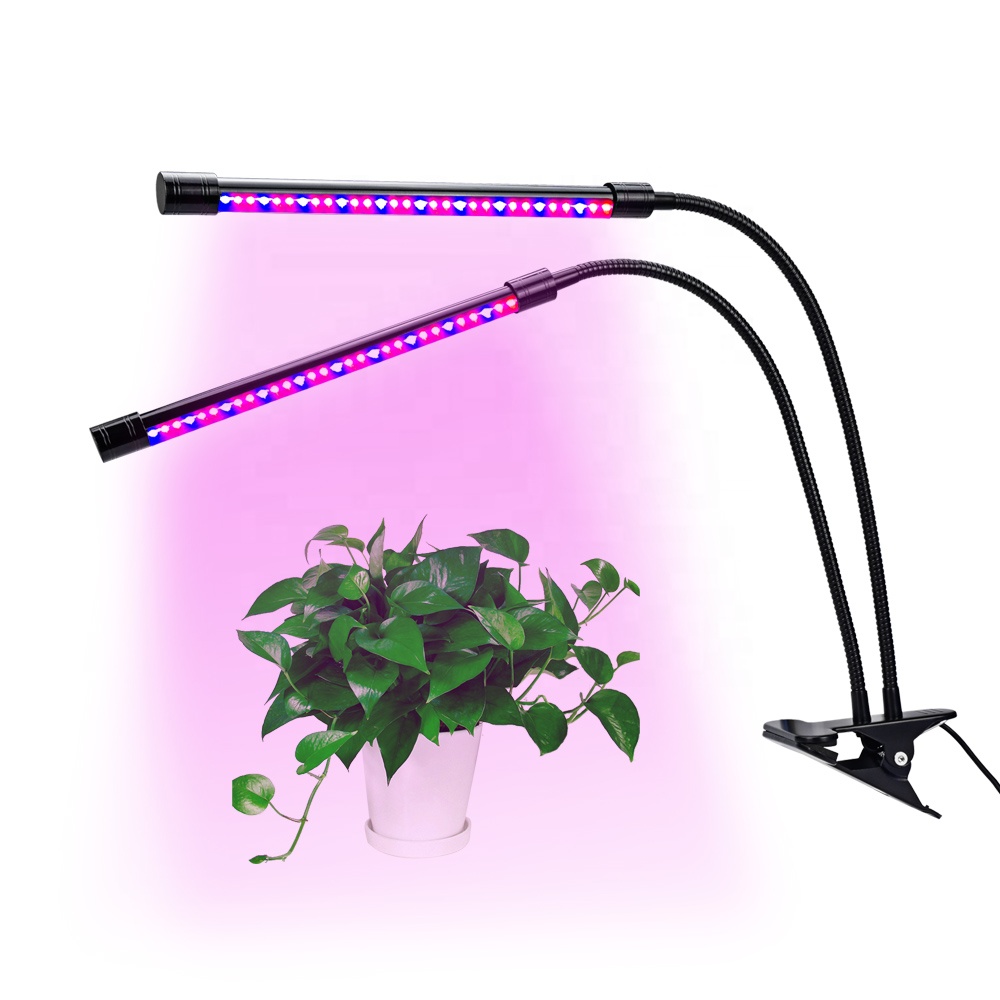 Timing Switch Dimmable 400nm~840nm Red/Blue Spectrum LED Grow Lights for Indoor Plants