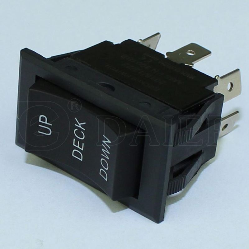 KCD2-7-223 30A 12VDC 6 Pin ON OFF ON Reset Automotive Switch Rocker