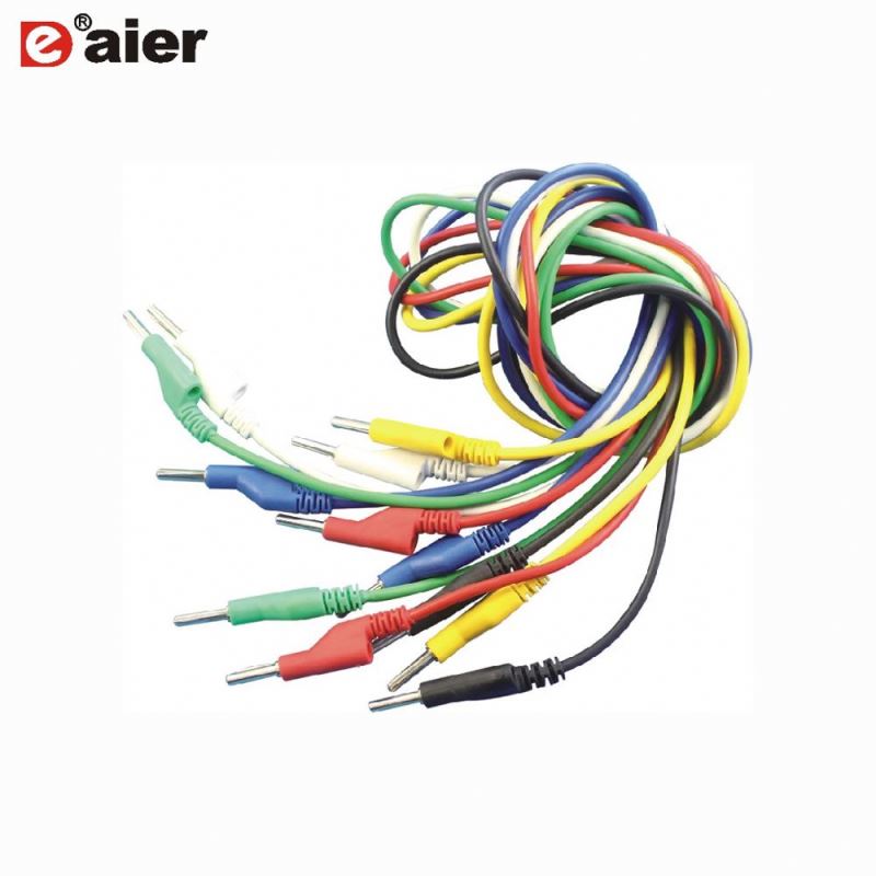 24A Colorful Brass Male To Male Screw Banana Plugs Banana Test Leads