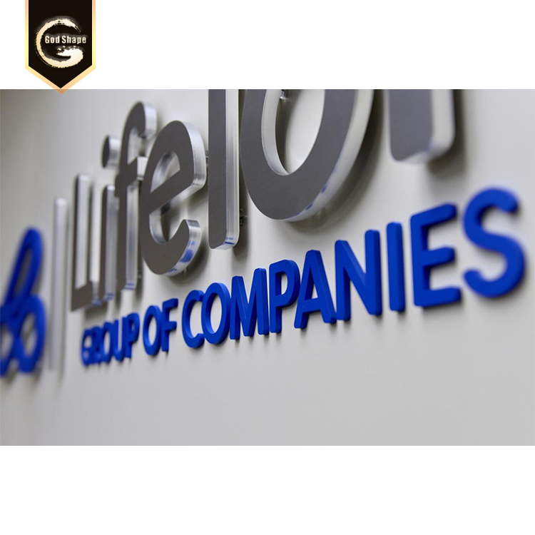 Chinese Manufacturer 3D Letter Sign Aluminium Alloy Metal Letters Number Sign