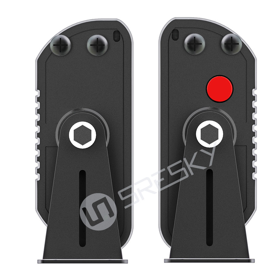 Outdoor modern motion sensor wall light with pantallas led solares