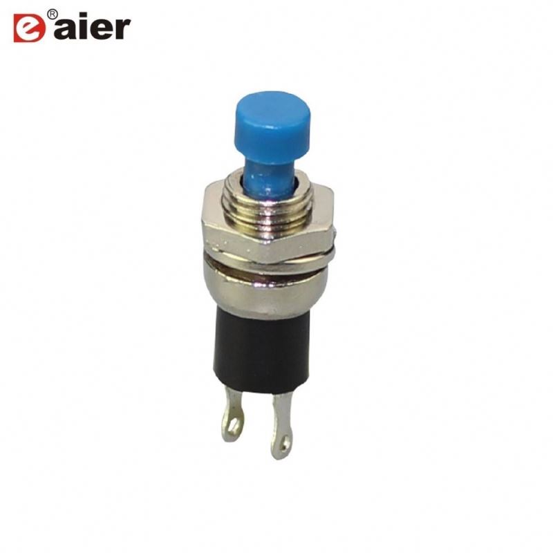 250V Momentary NO 7MM Small Plastic Push Button Switch