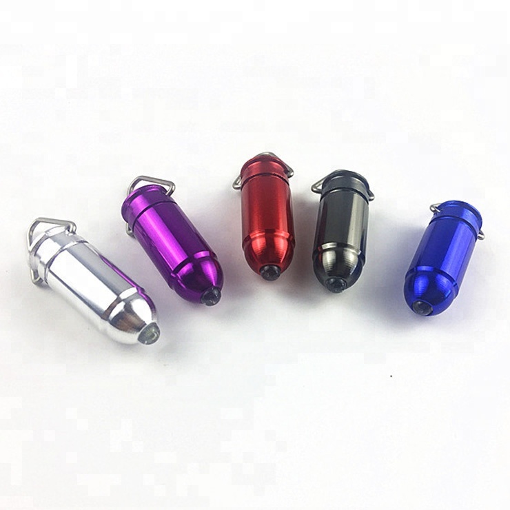 Promotional LED Keychain Light Type Custom Logo Torch, Gifts Mini Bullet Led Flashlight Keychain