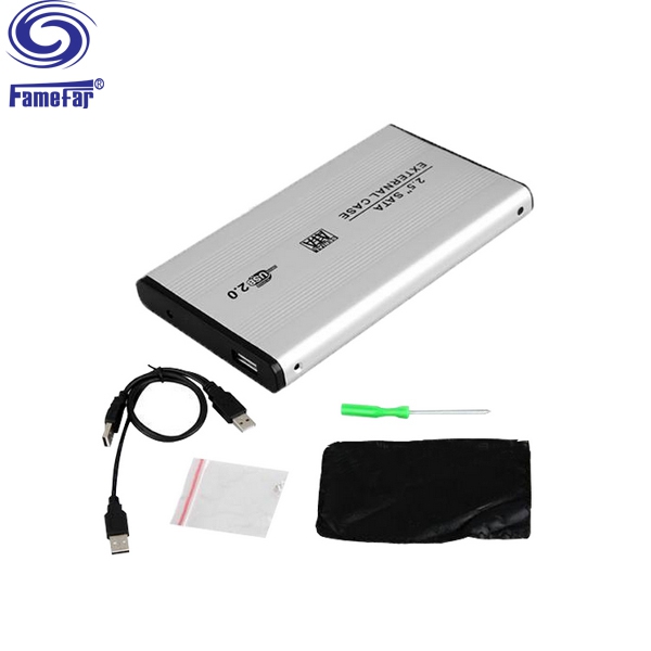 Factory selling USB2.0 SATA ide hdd enclosure Case