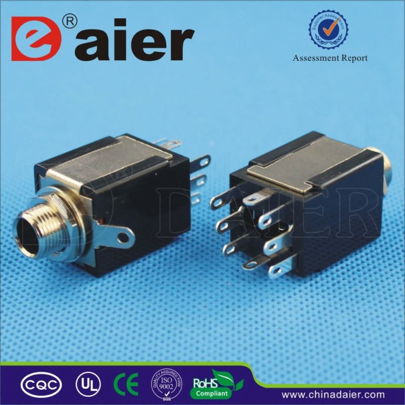 High Quality 6.35mm Jack, Audio Converter Trs*