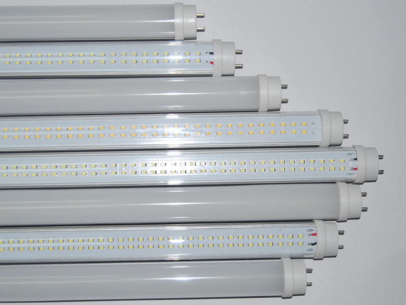 LED Tube T8  240cm AC110v 220v LED Fluorescent Light Tube LED Lamp milky cover Warm ColdWhite red blue pink SMD2835 Bulb neon