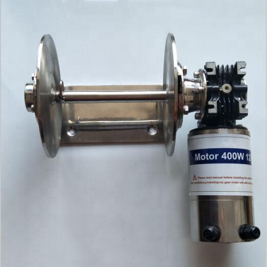 12V 2500W marine boat elevtric drum winch free fall winch JVW-015S