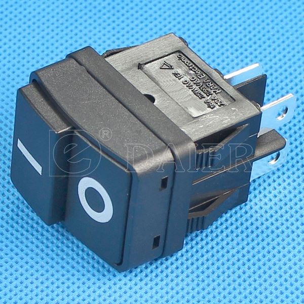 KCD2 DPST 4 Pin ON OFF Automotive Electric Heater Rocker Switch