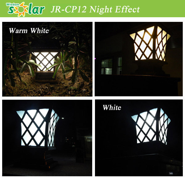 New products China CE 4W solar panel solar main gate lights;solar gate light;gate light(JR-CP12)