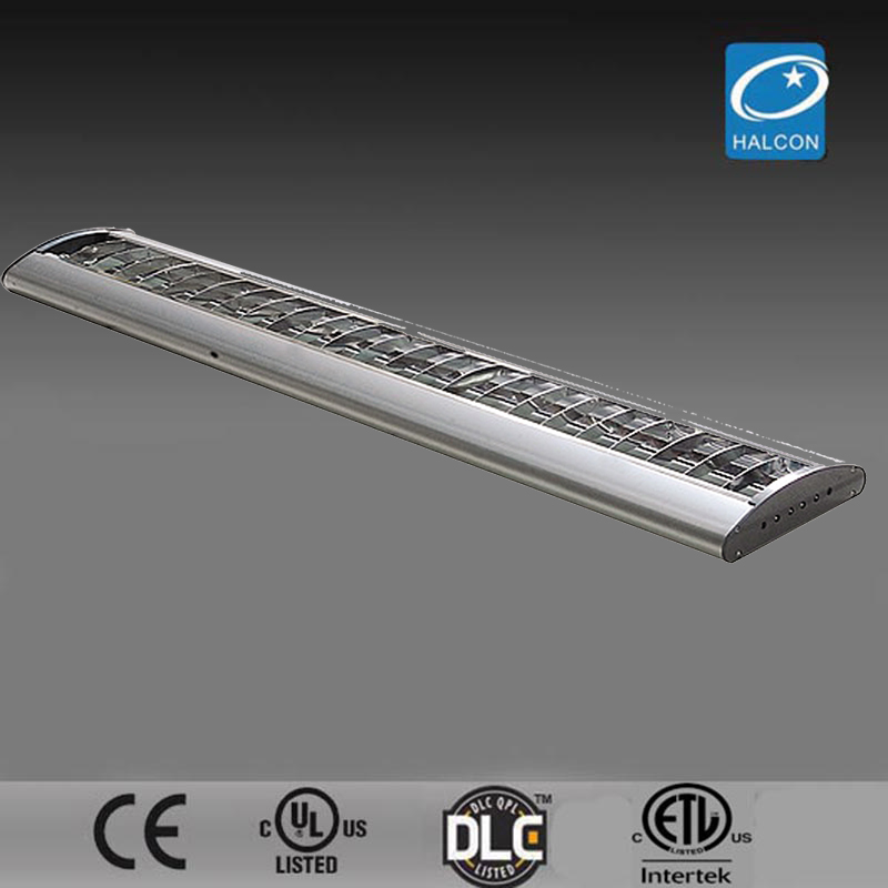 Pendant grille light fixture for T5 T8 tube