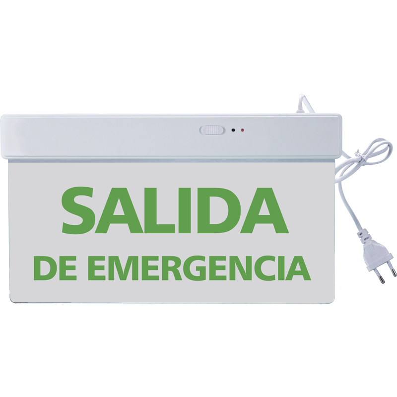 Single or Double Sided hotel use Led Exit Sign Emergency Light