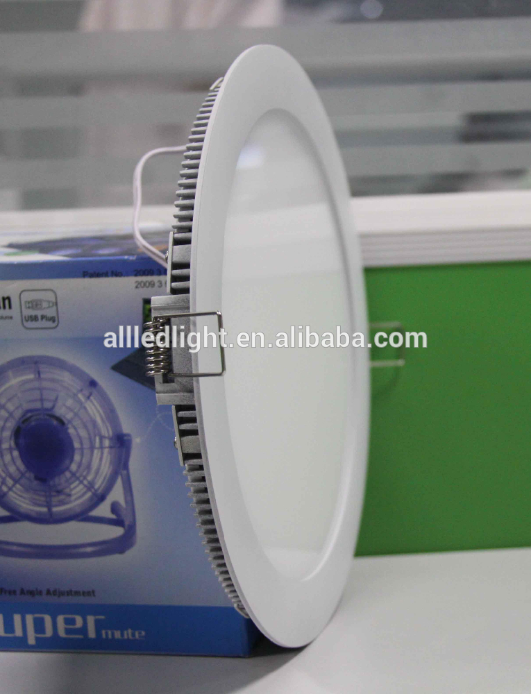 3W/6W/9W/12W/16W/18W LED Recessed Ceiling Flat Panel LED Light Downlight White Shell