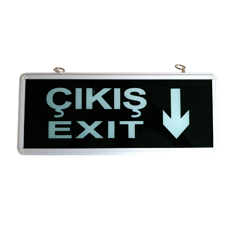 wall mounted lasting 120 minutes led fire emergency evacuation safety exit signs