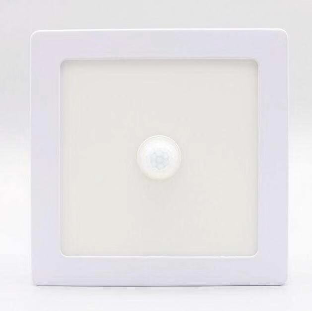 6W  LED Night Light Round PIR Motion Sensor LED Panel Light Ultra Thin Downlight Mounted Ceiling Recessed Light Down Lam