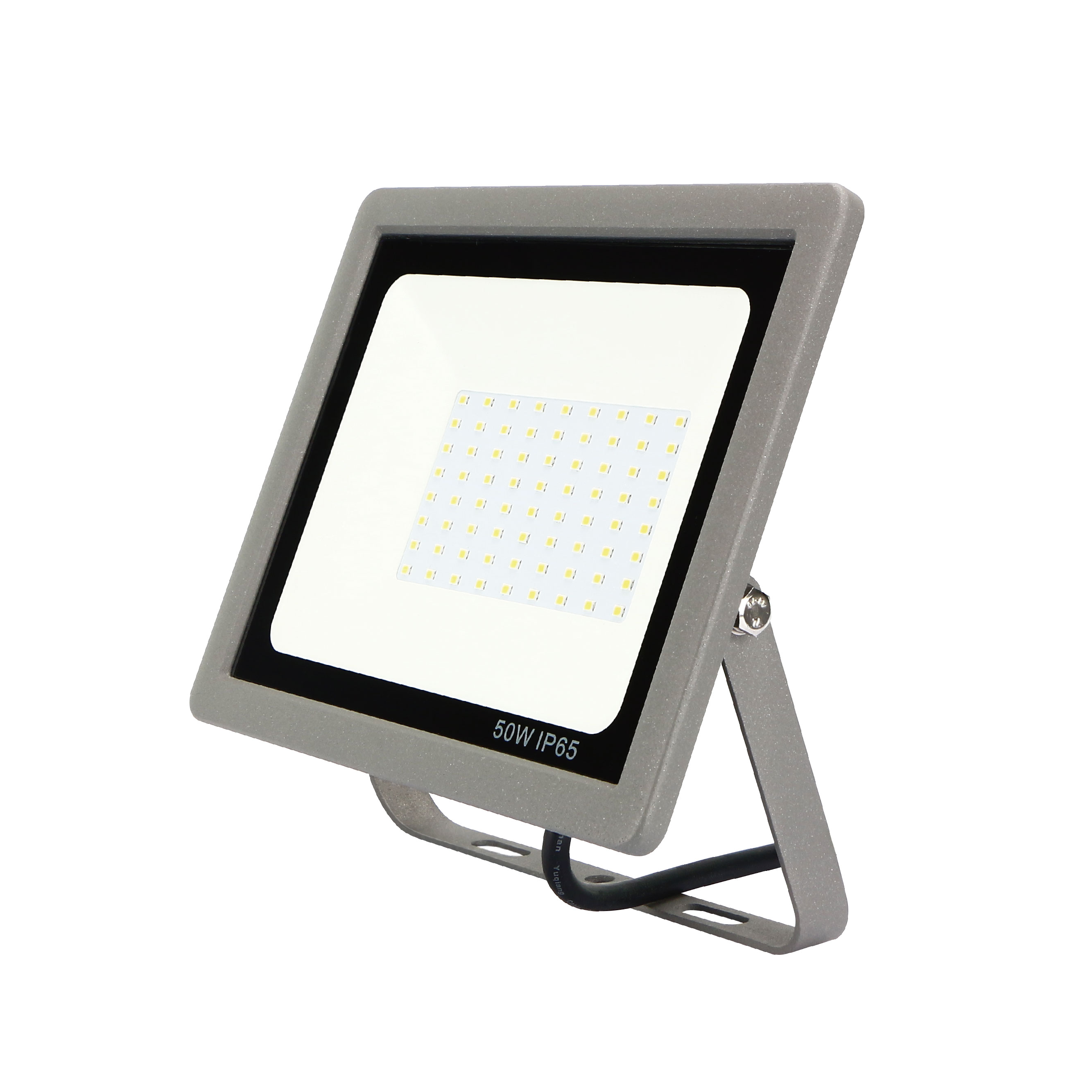 90lm/w Aluminium White Ip65 Led Infrared Security Floodlight Sensor Light 50w Football Stadium Flood Light Outdoor
