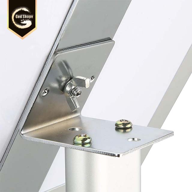 Outdoor advertising metal stand for shopping plaza