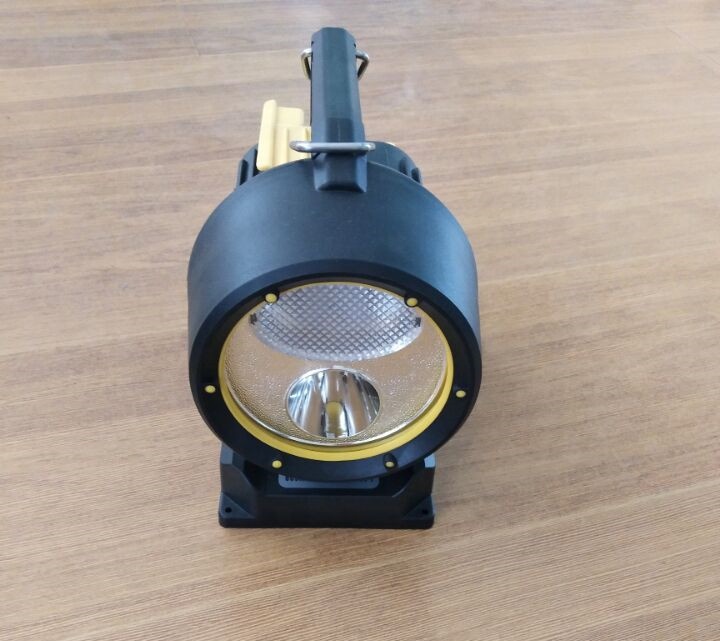 Portable handheld flashlight rechargeable marine searchlight 1600m SOS Marine Signal Light