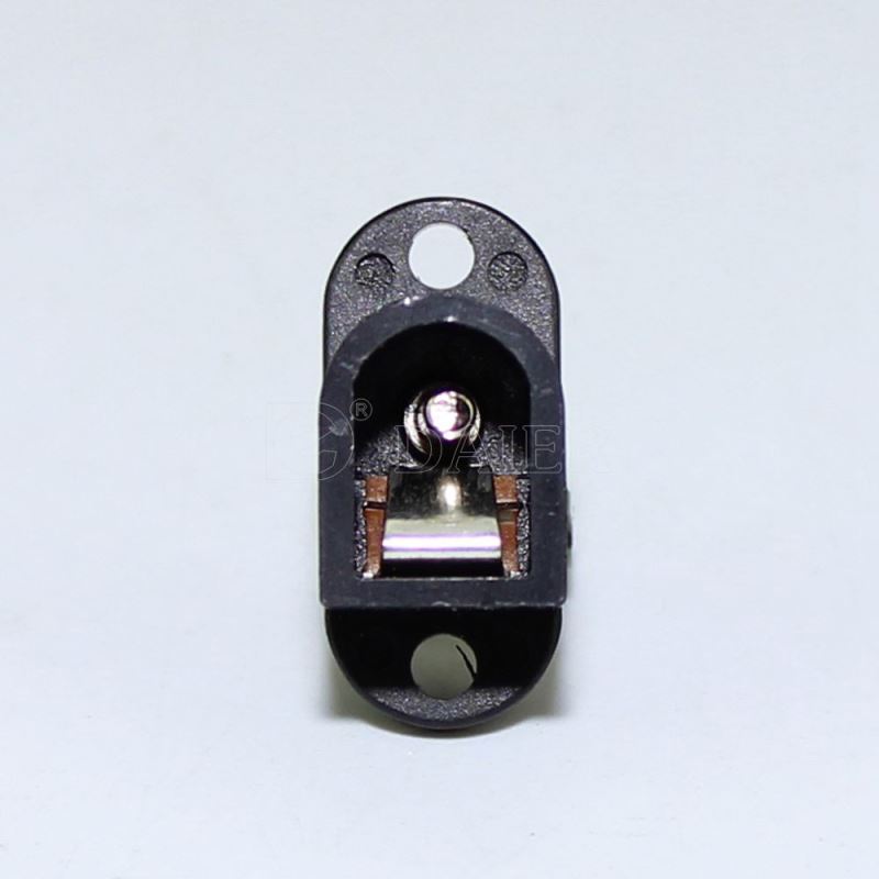 Black Plastic 2.1mm 2.5mm 3 Pin Audio Video Electronic Plugs And Jacks