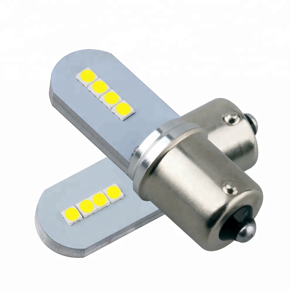 high power car h1 h4 lighting led bulb motorcycle hid xenon lights 1156/1157 8 SMD 3030 headlight