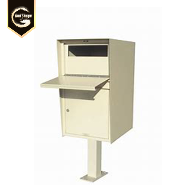 Stainless Steel Customer Made Hot Selling Metal Residential Mailbox Locked Parcel Drop Box