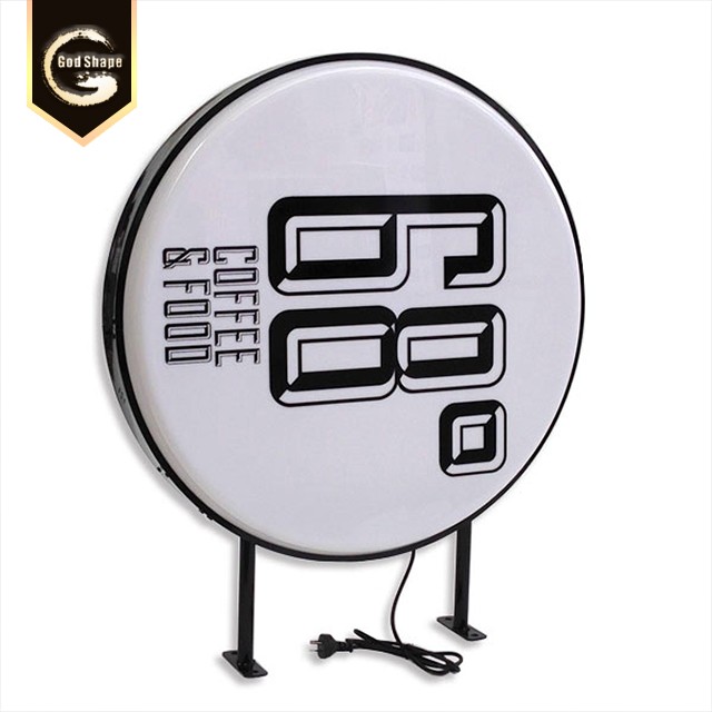 Top grade square led outdoor acrylic face light box  vacuum forming plastic blister light box