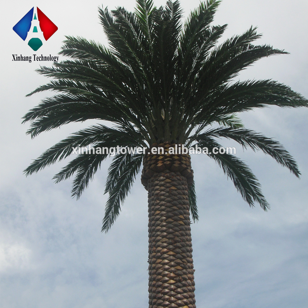 Camouflaged Telecommunication GSM Antenna Palm Tree Pole