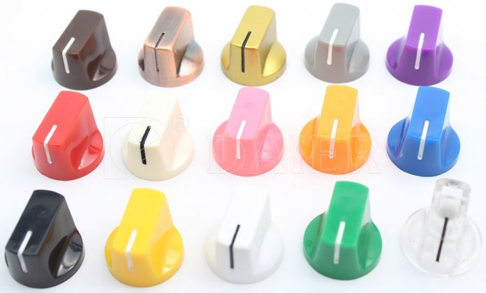 15X19MM Colored Plastic Stove Oven Control Davies 1510 Knob