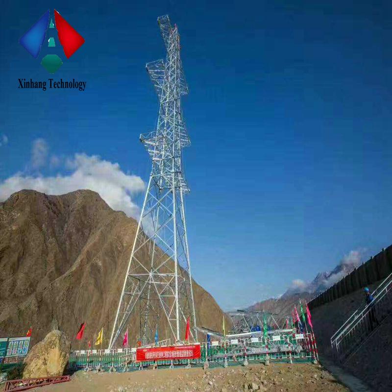 24m 25m 28m 30m 50m 33kv transmission line tower power poles octagonal electric galvanized steel pole