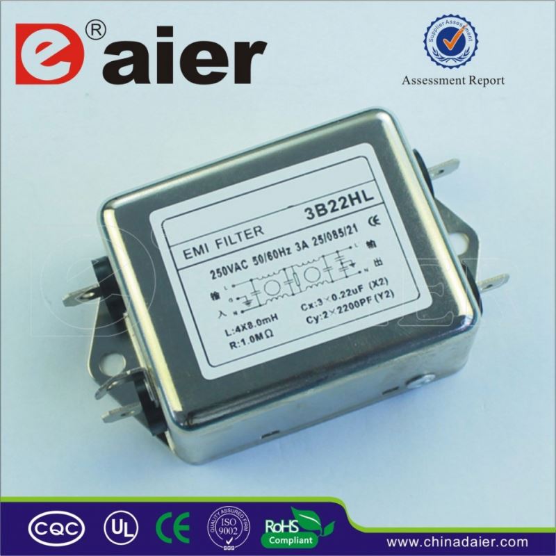 Emi ifi filter 220V emi power line electromagnetic filter