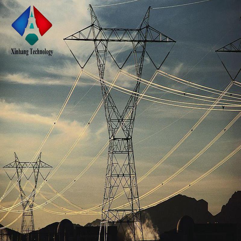 truss tower 10-220kv transmission line tubular 230kv galvanized steel electric pole