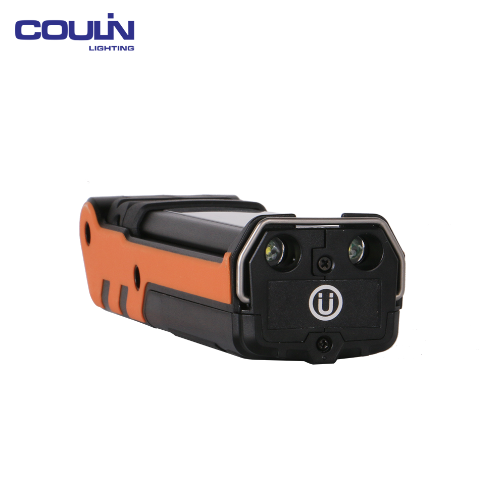 2018 hot pocket  rechargeable COB output input led flashlight