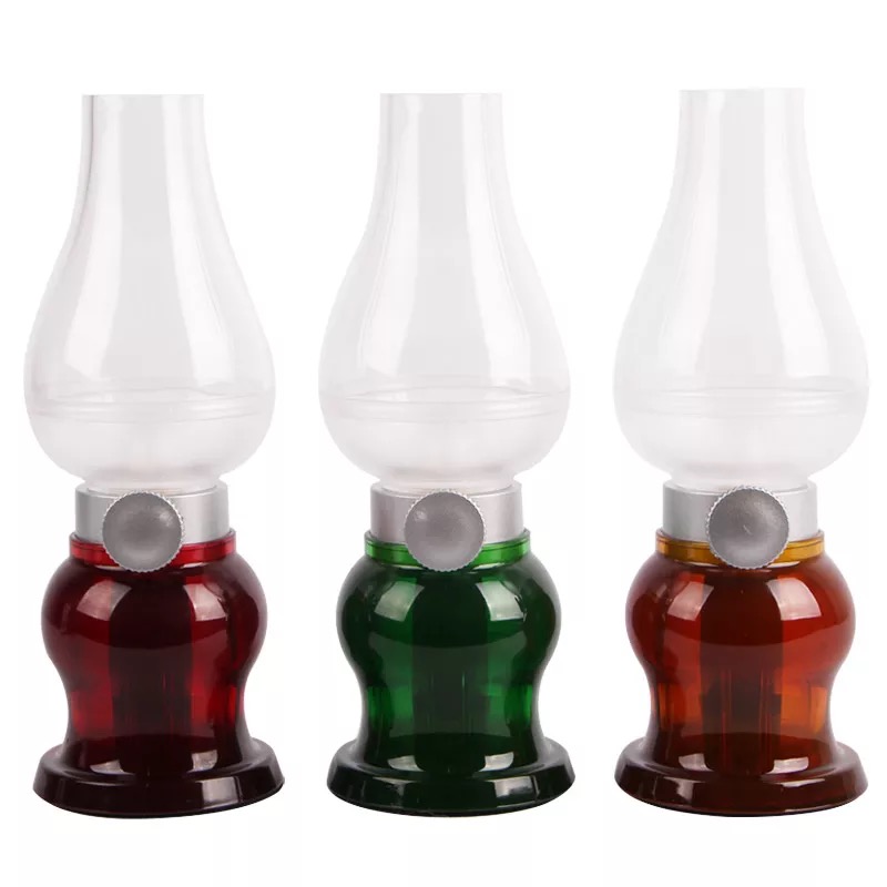 Hot sale USB Retro oil lamp blow LED table lamp