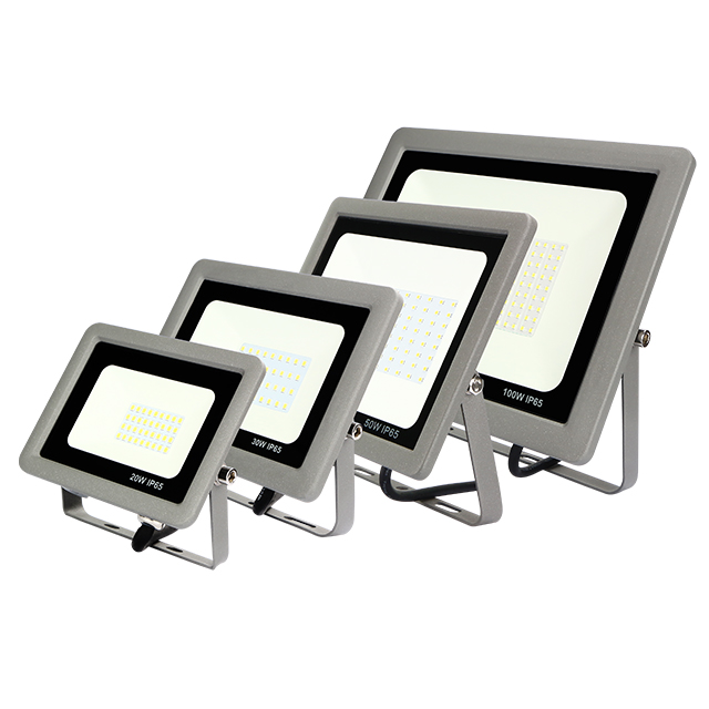 90lm/w Aluminium White Ip65 Led Smd 20w 50w Industrial Flood Light