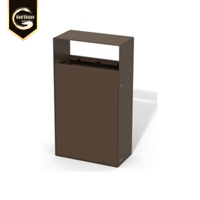Custom High Quality Recycle Outdoor Stainless Steel Office Garbage Trash Can Waste Bin Dustbin