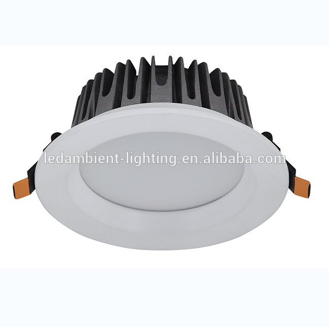 LED Die Casting Aluminum Heat Sink High Performance Downlight 30W Housing