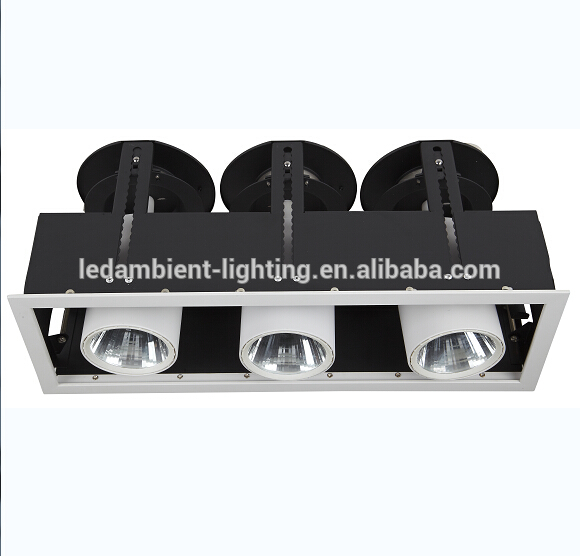 Guangzhou LED Spot Light Ceiling 60W LED Shop Light for Clothing or Jewelry 3x20w