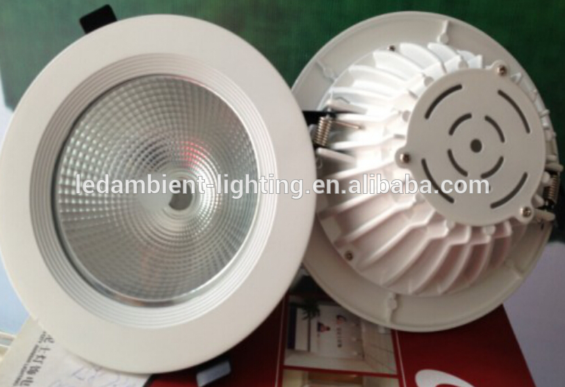 Die cast aluminium LED hardware glass led down lights,downlight housing assembly