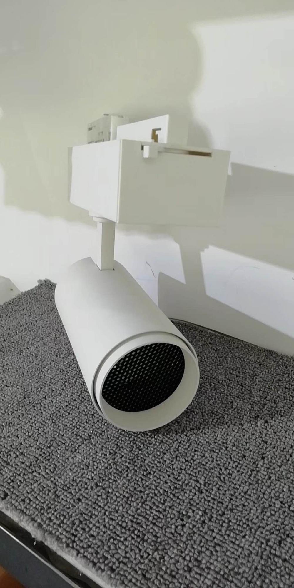 20w 30w LED track spot lamp with honeycomb grid mesh anti-glare COB light