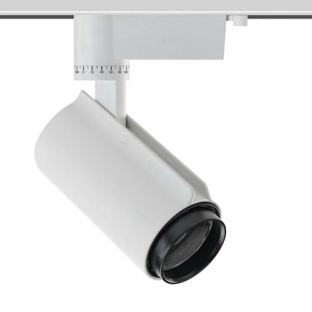 Interior LED track for gallery track light  RA>90 18W  20W warm white narrow 20degree  beam angle