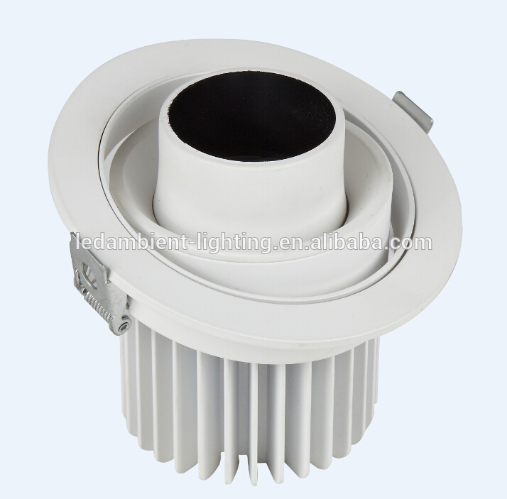 Aluminum Alloy Recessed LED 20W/30W LED COB Spotlight Fixture