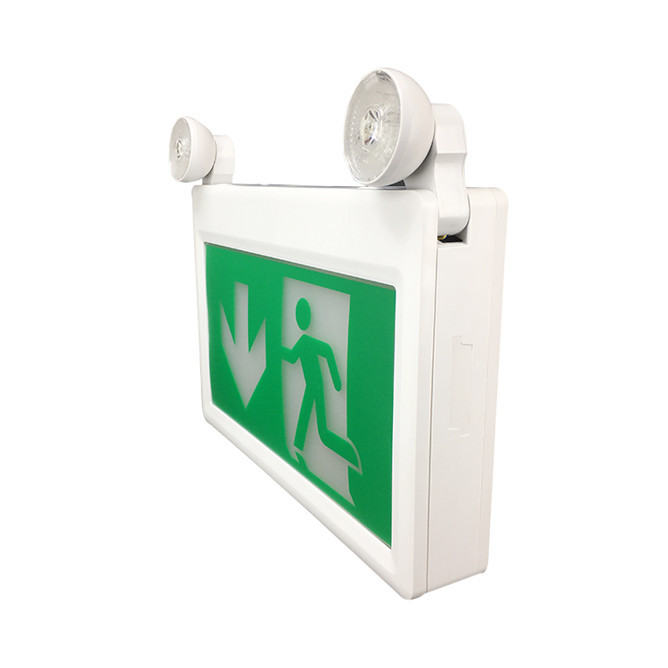 Canadian Hot Running Man Arrow Bulkhead Exit Sign