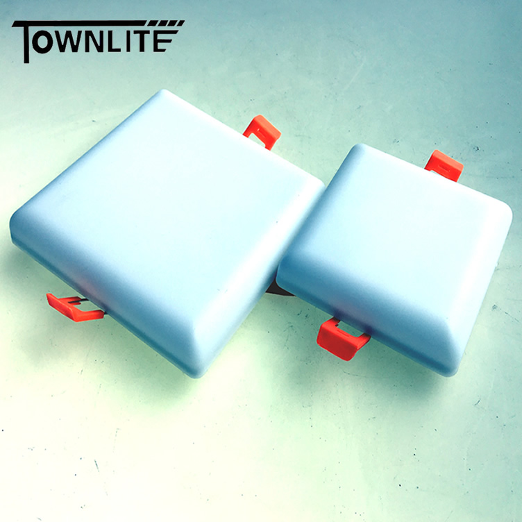 High lumen 18w frameless square led panel light for indoor lighting