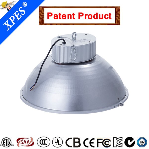 UFO 300w round induction warehouse light to replacement LED high bay lighting