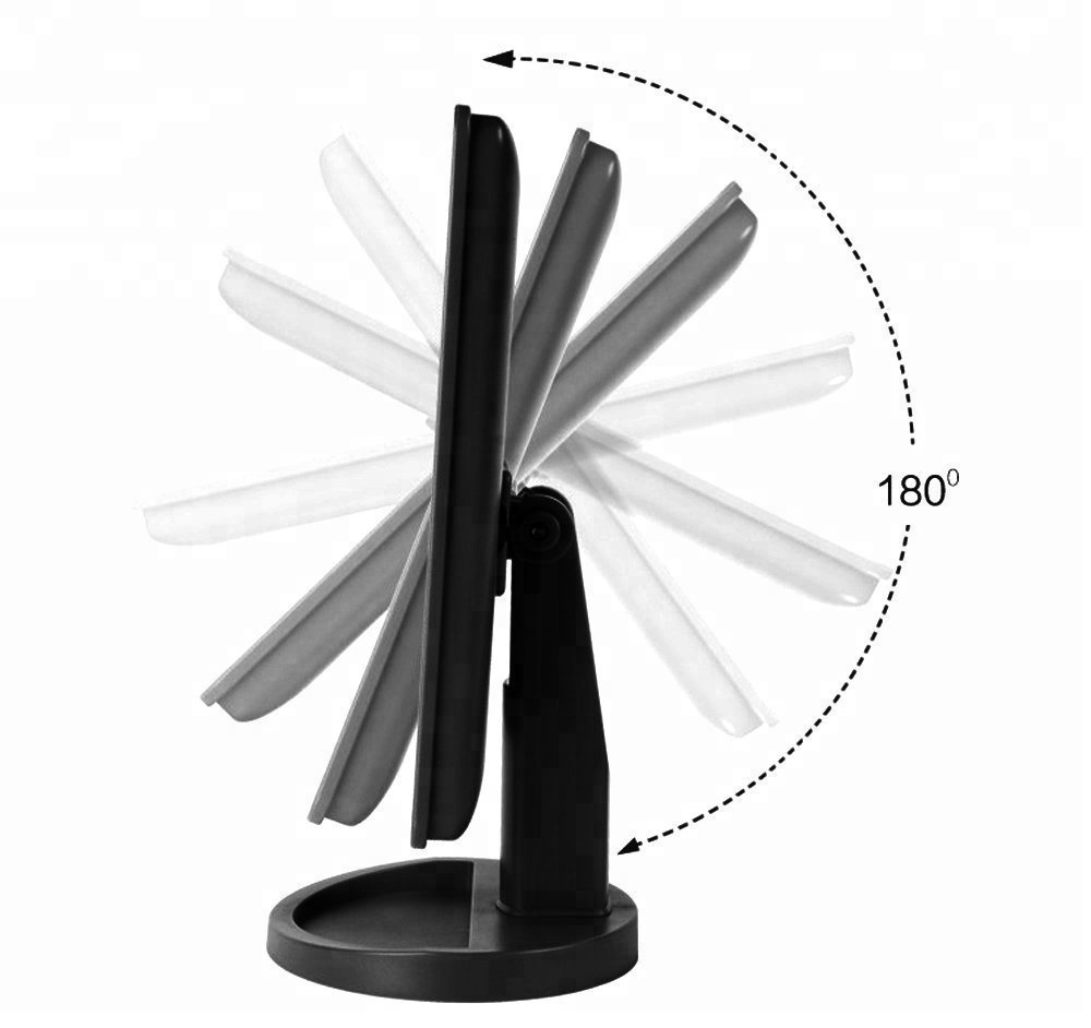 Hot sale adjustable brightness led cosmetic mirror by two power supply modes